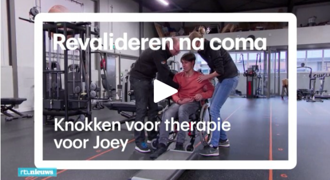 In RTL-nieuws: unieke revalidatiepatiënt bij Lijf en Visie